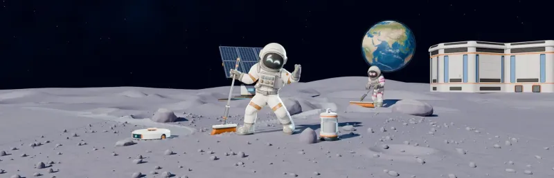 Moon Sweepers Day Night Cycle: Sleep and Night Vision